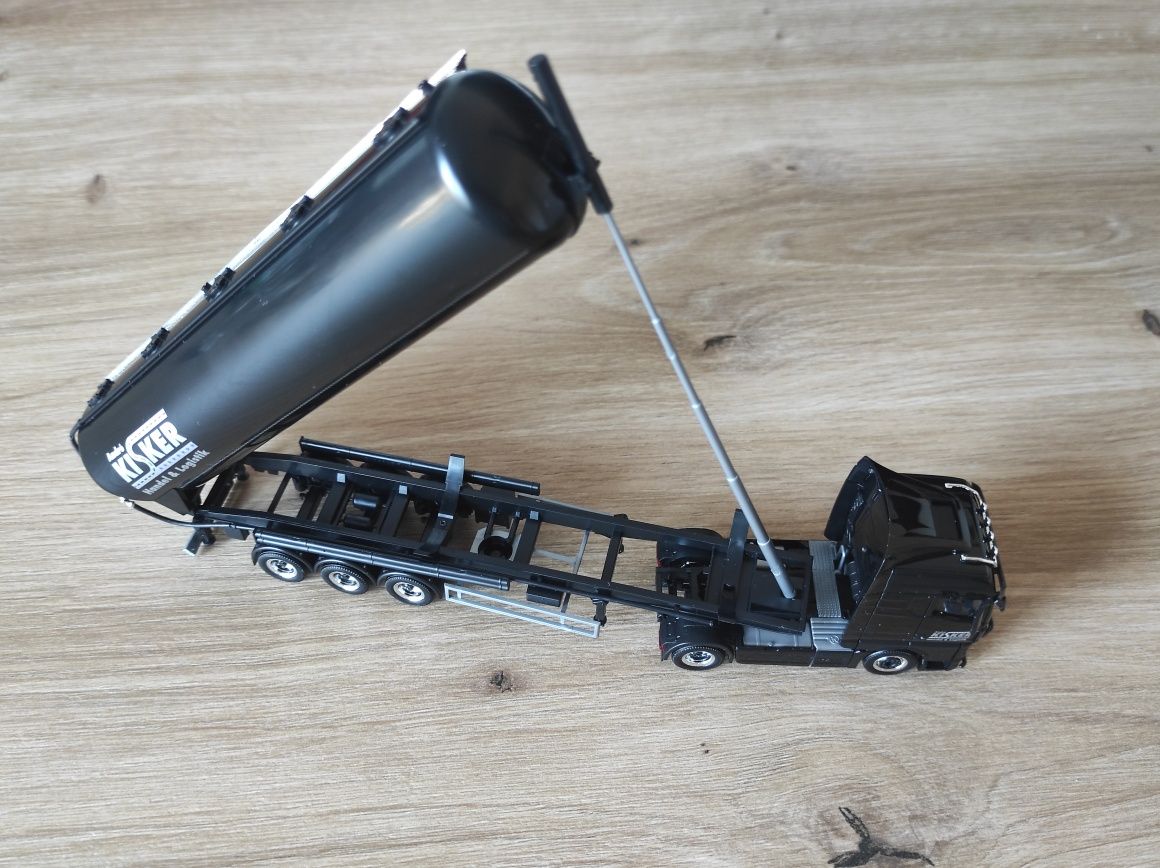 Herpa 1/87 MAN TGX + naczepa silos Andre Kisker