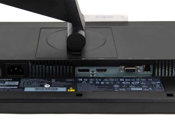 Monitor Lenovo ThinkVision T22i-10 Preto|22|Full-HD|IPS|HDMI+VGA+DP