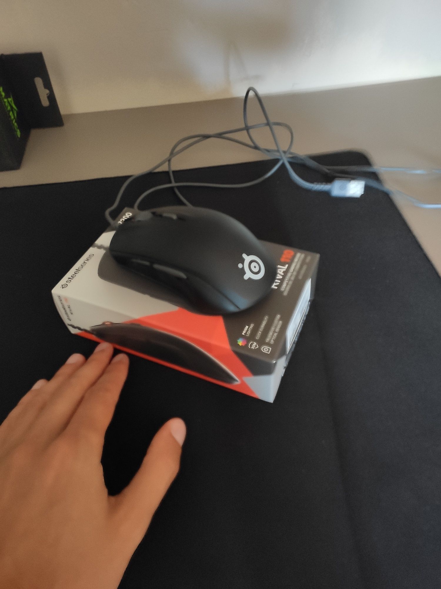 Vendo rato steelseries 110 + tapete xl