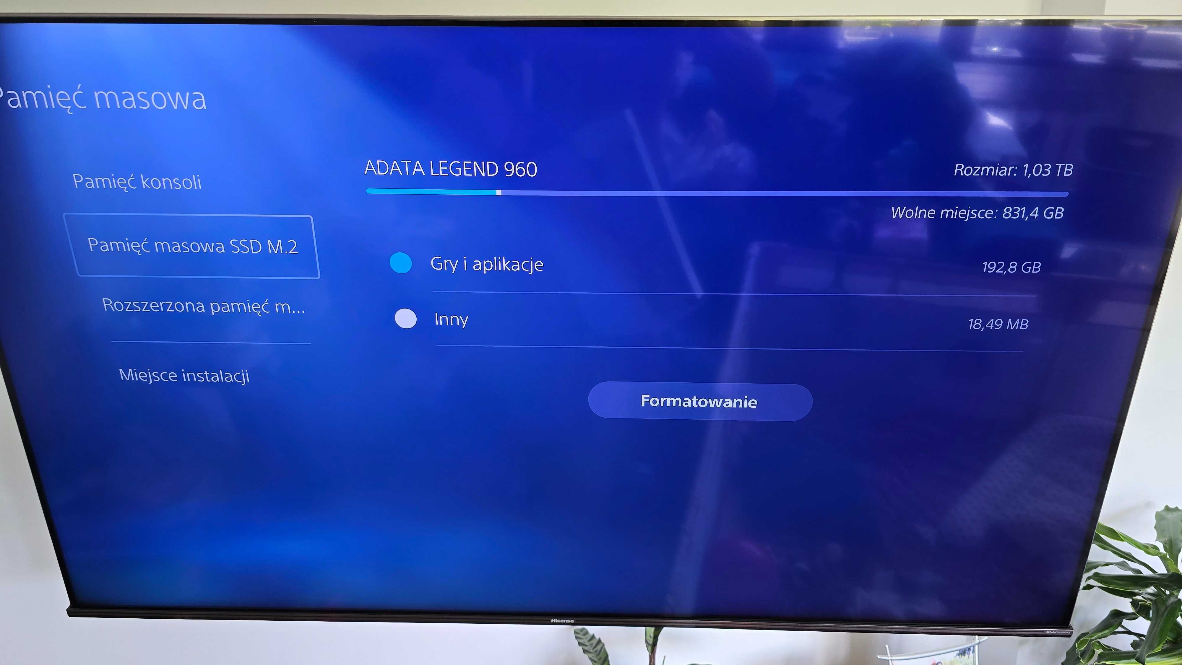 Playstation 5 pro z napedem, 3.5TB!