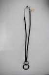Srebrny łańcuszek, sznurek z zawieszką / p. 925 / 14,2g / 55cm