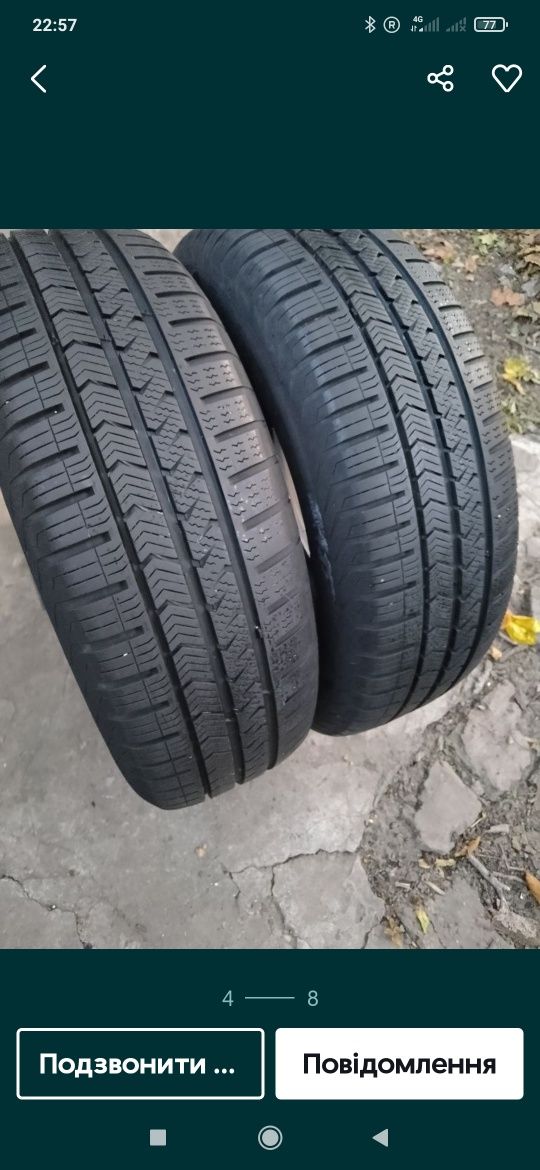 Прод пару колес 185/65/Р14 вредштеин