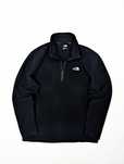The North Face czarna bluza polar L logo