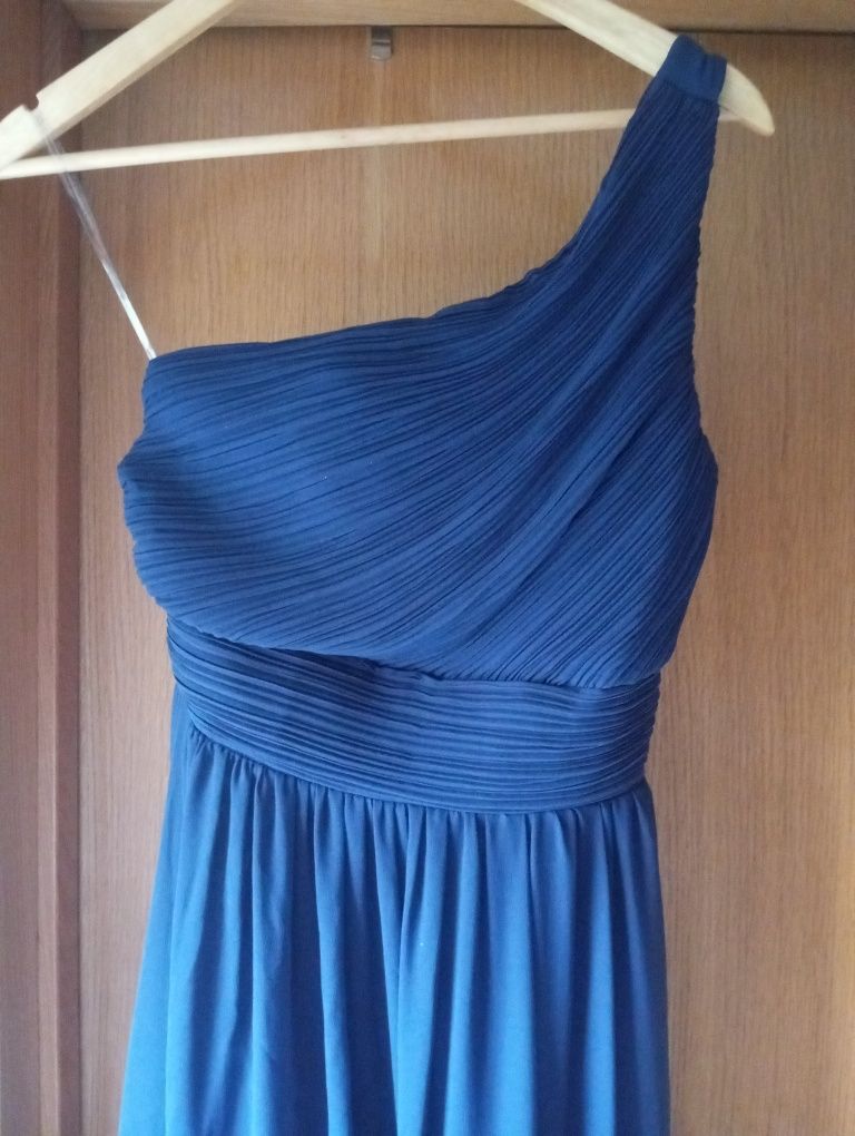 Vestido de cerimónia Azul