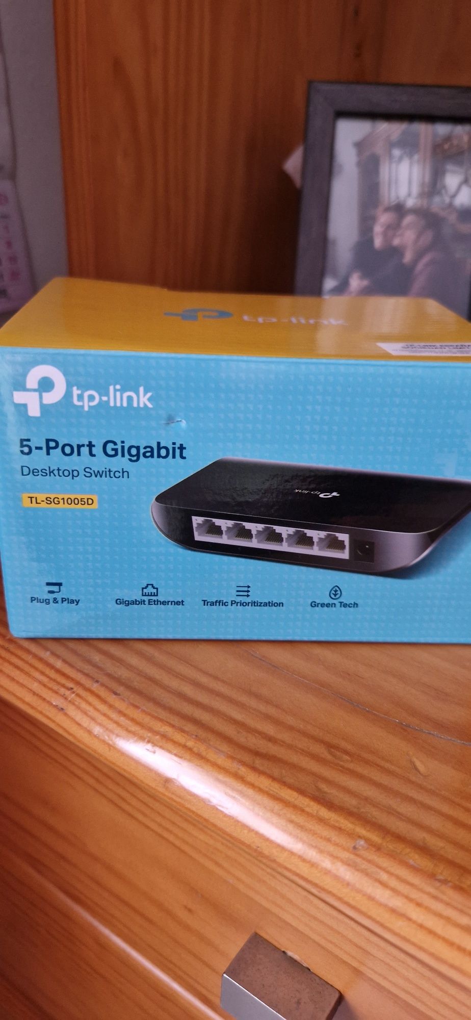 Switch 5 entradas de 1gb