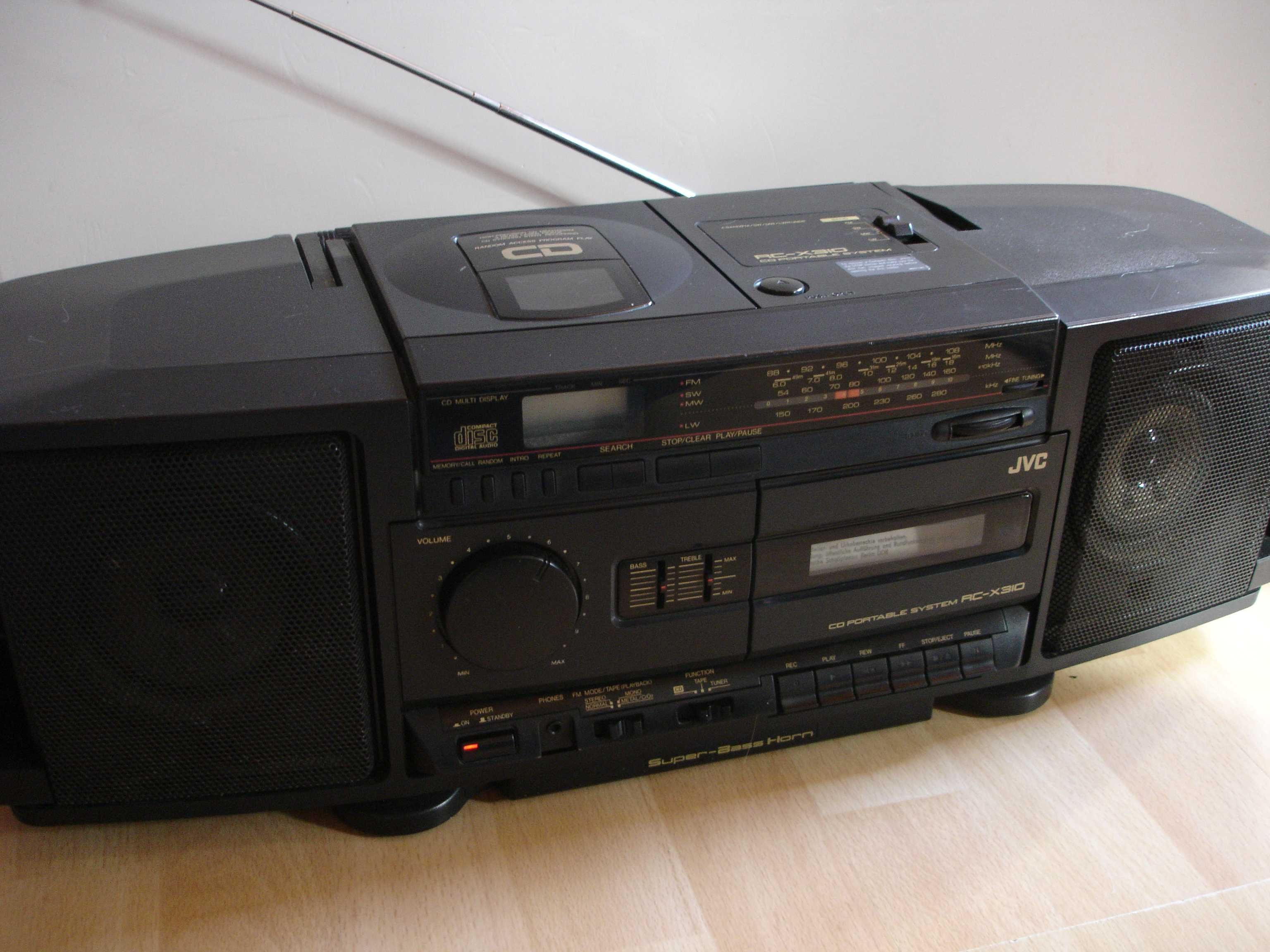 Radiomagnetofon JVC RC-X310