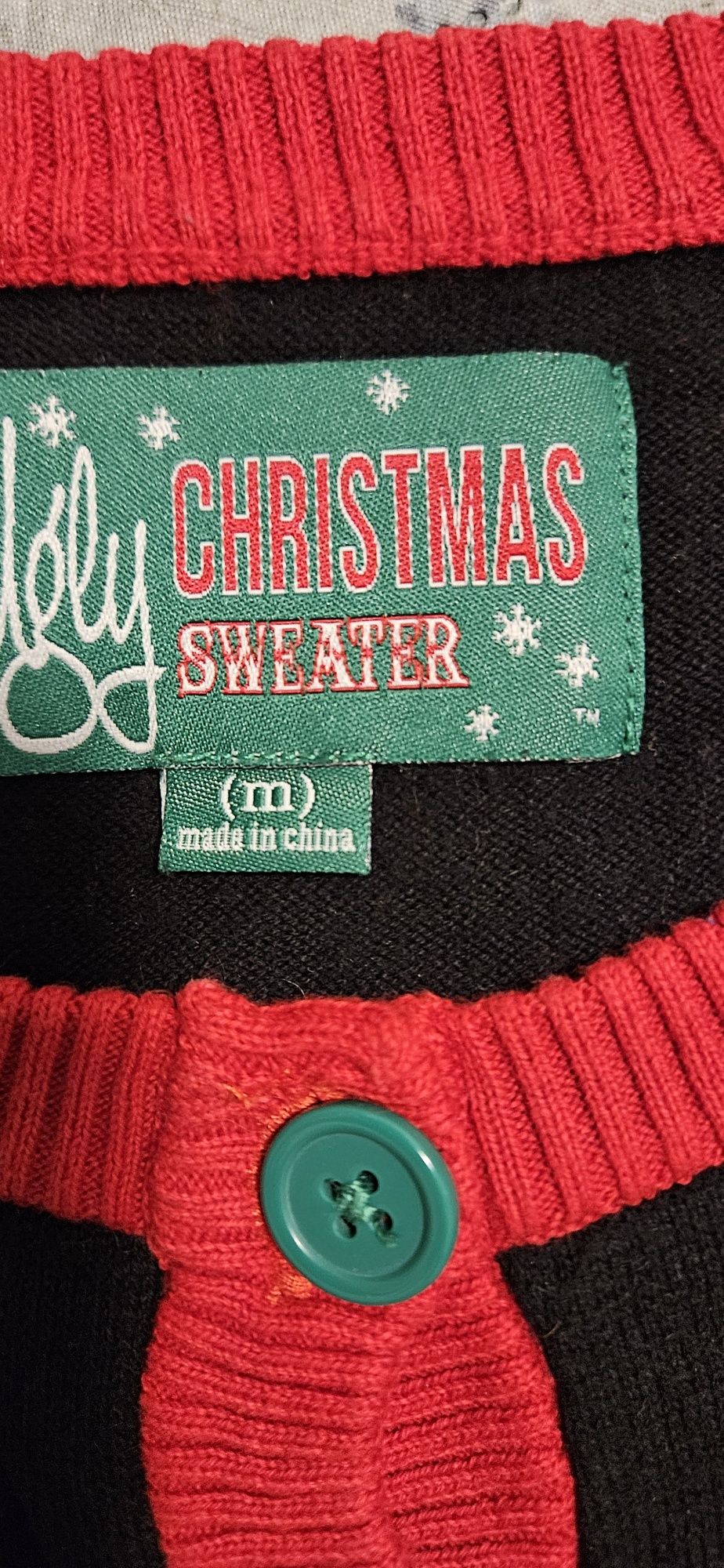 Sweter świąteczny M