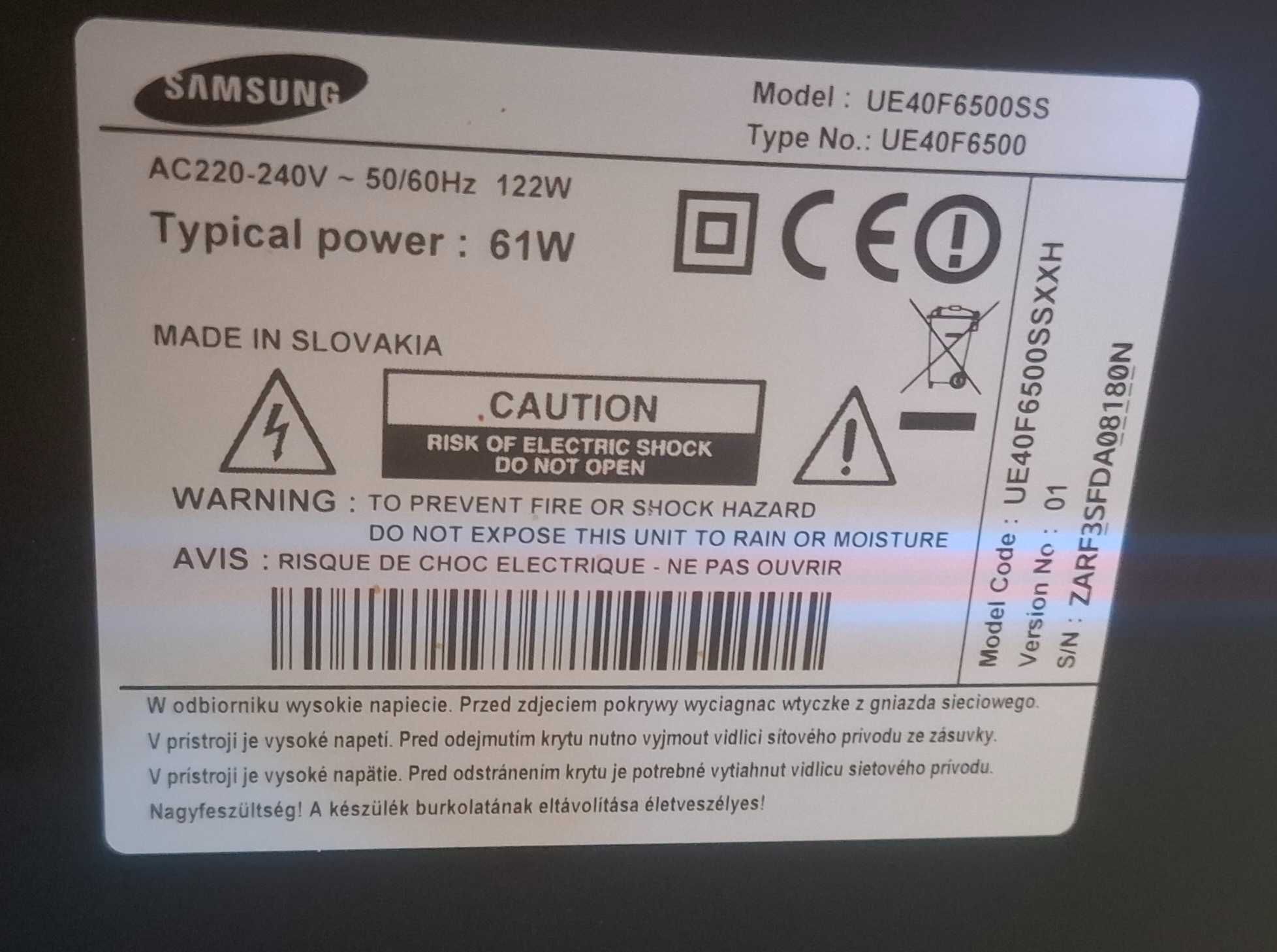telewizor smart tv 40cali samsung