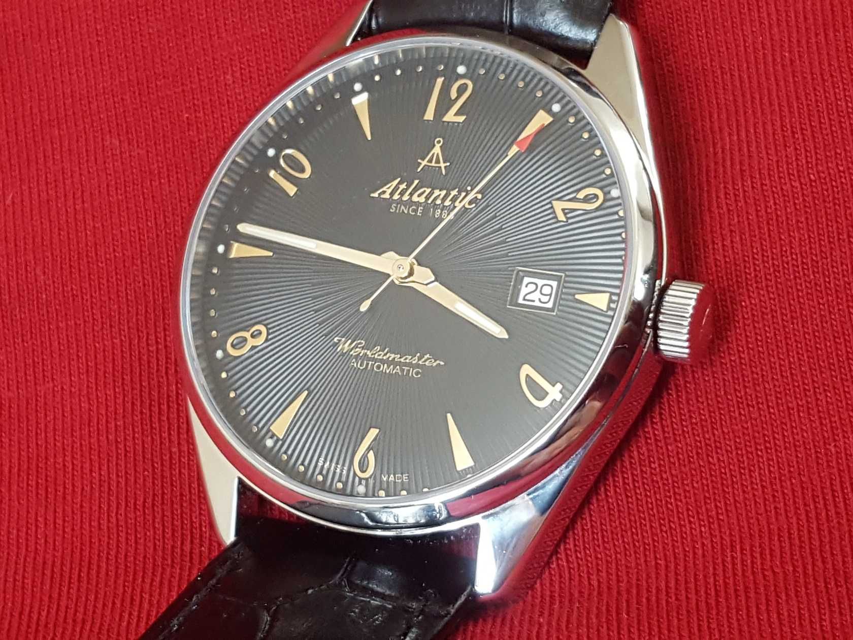 Atlantic Eta 2824 Art Deco Worldmaster Zam Ball Fortis Ebel Alpina