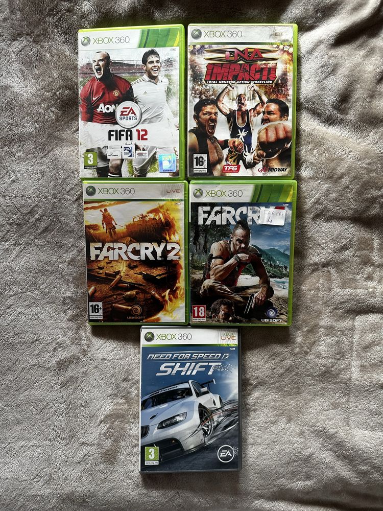 Zestaw 50 gier na konsolę Xbox 360
