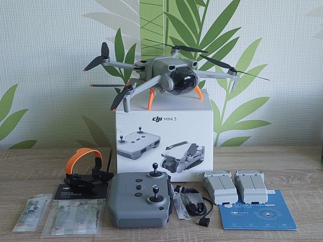 Dron DJI Mini 3 (RC-N1) + DJI  Care + Akcesoria