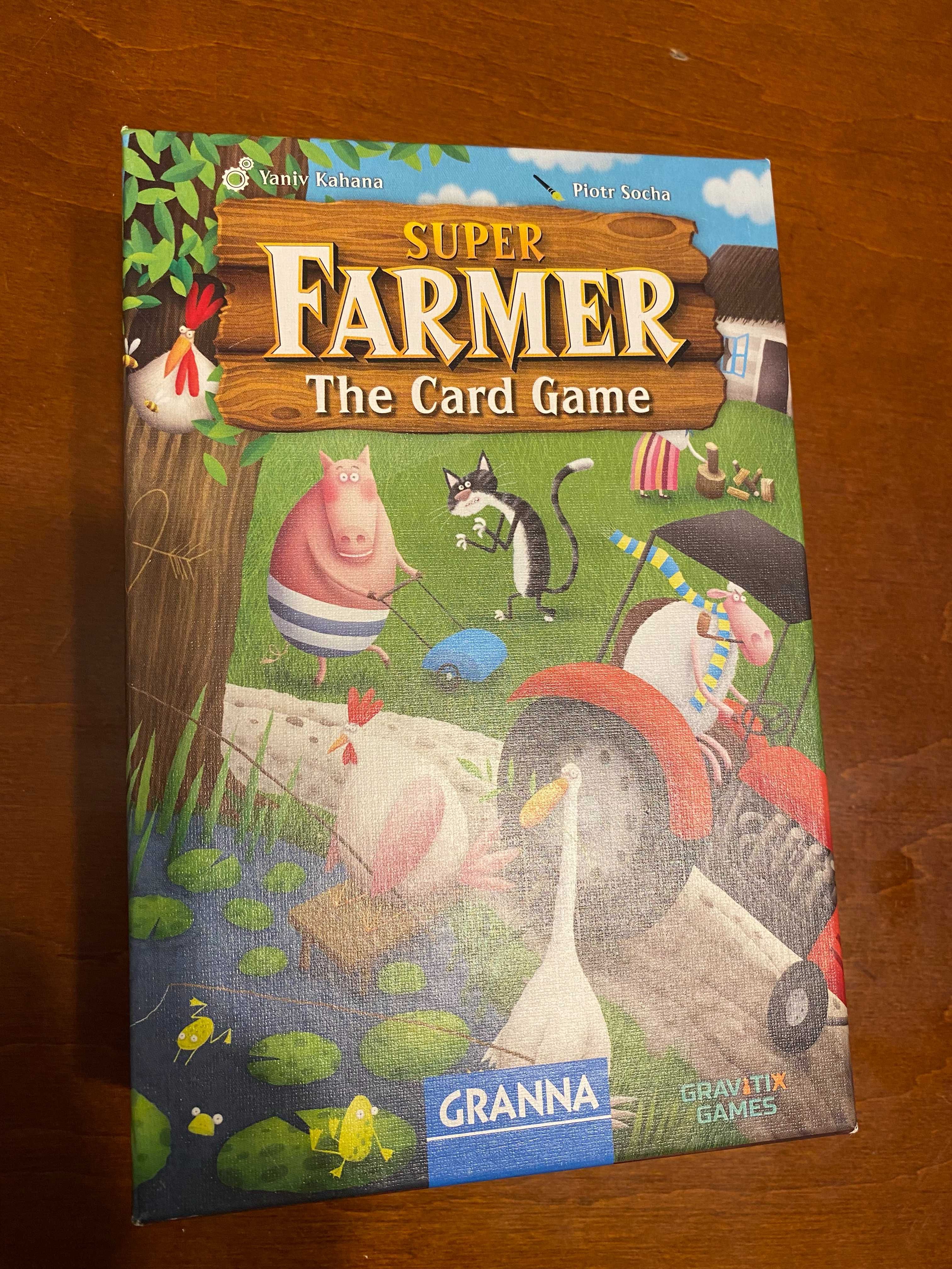 Super Farmer gra karciana Granna wieś jak nowa