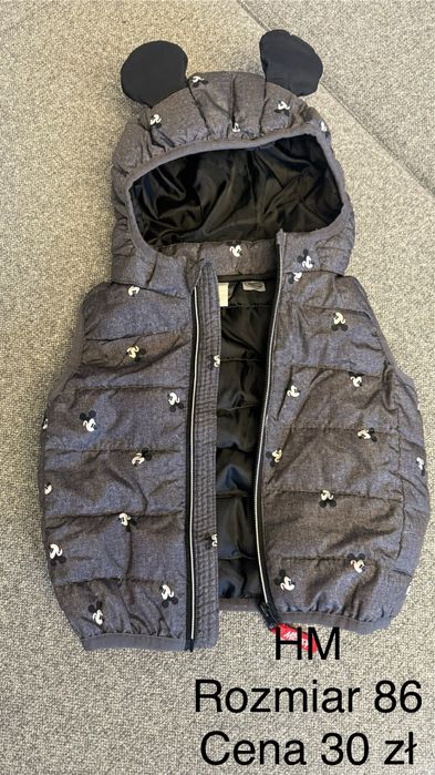 Kamizelka puchowa H&M rozmiar 86