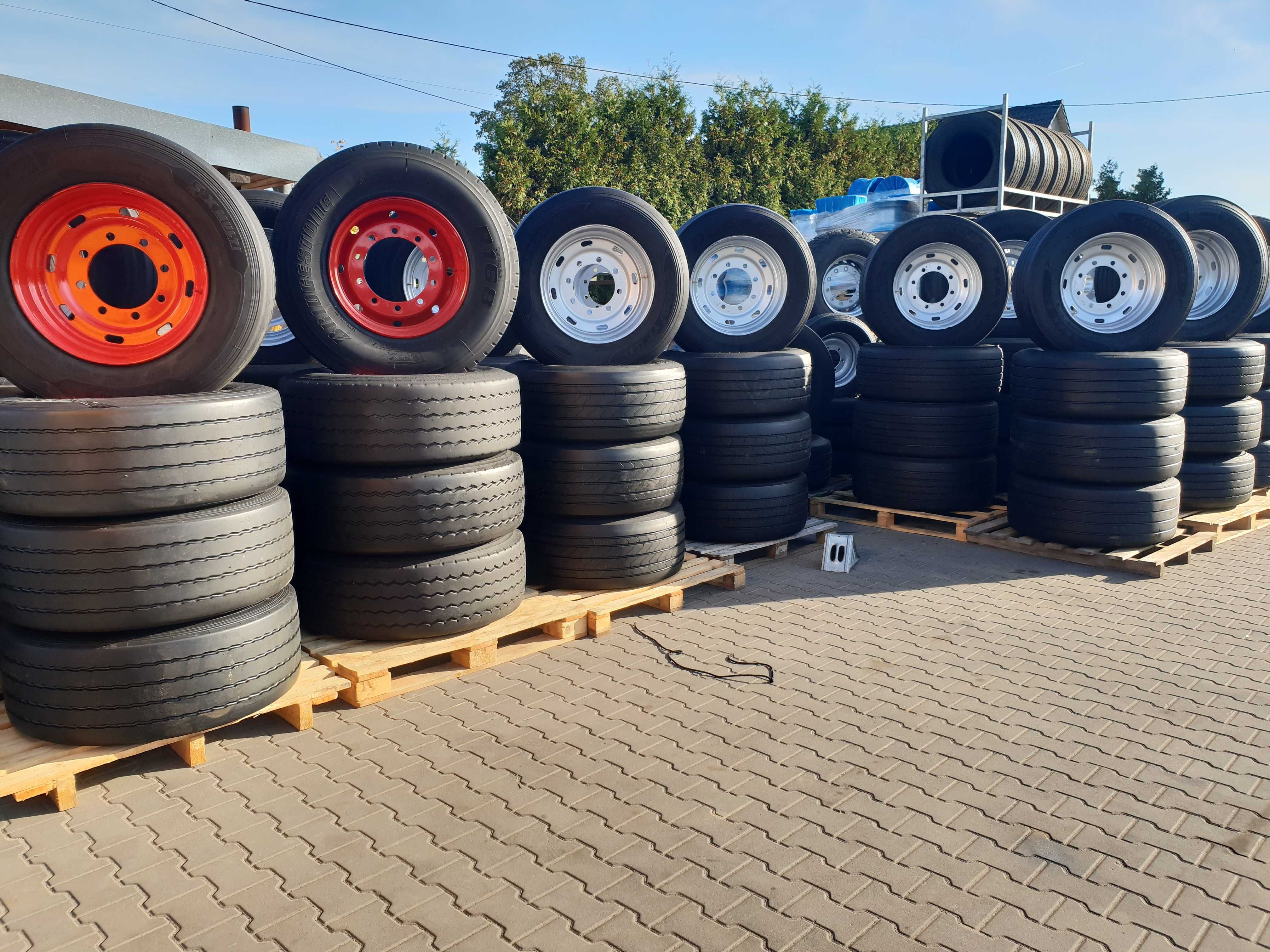 650 Netto KOŁA 11.75-22.5 8 OTWORÓW 385/65R22.5 Przyczepa HL BSS