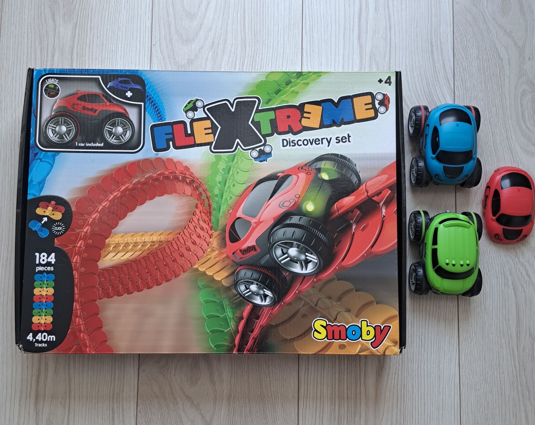 Tor samochodowy Smoby Flextreme