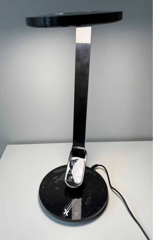 NOWA Lampka biurkowa Maxcom ML5100  szkolna NA BIURKO LED z zegarem