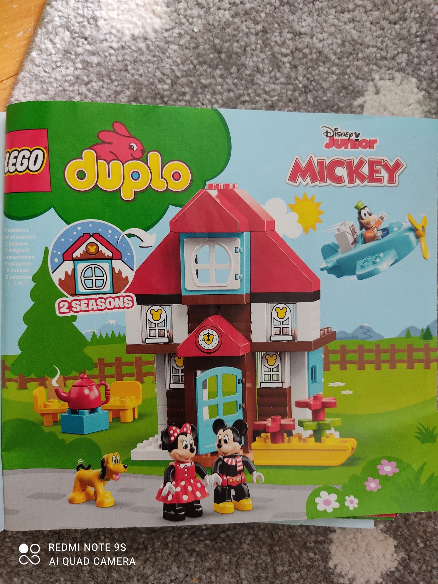 LEGO Duplo Mickey ( dwa sezony letni i zimowy)