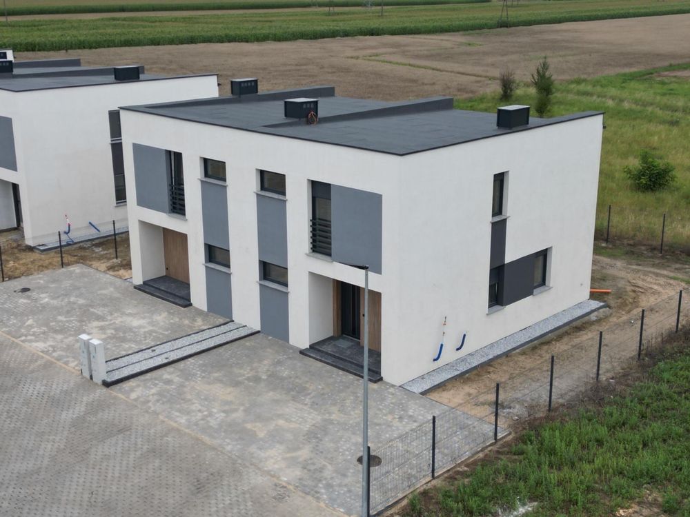 Dom bliźniak 107,5 mkw Pompa ciepła, Grodzisk Wlkp