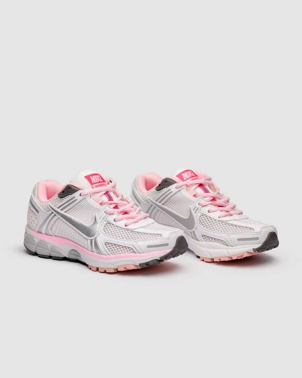 Жіночі кросівки Nike Zoom Vomero 5 білий з рожевим C-01066 ХІТ