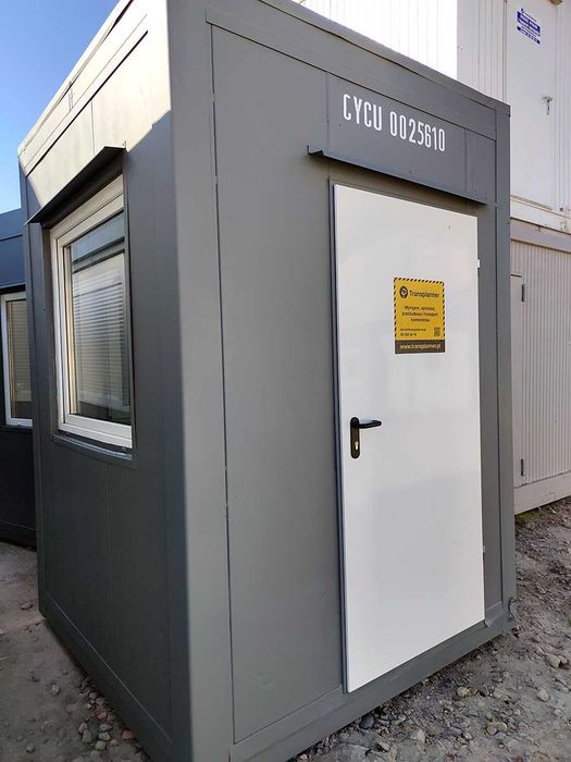 kontenery stróżówki, portiernie, szatnie, cieciówki, budka wartownicza