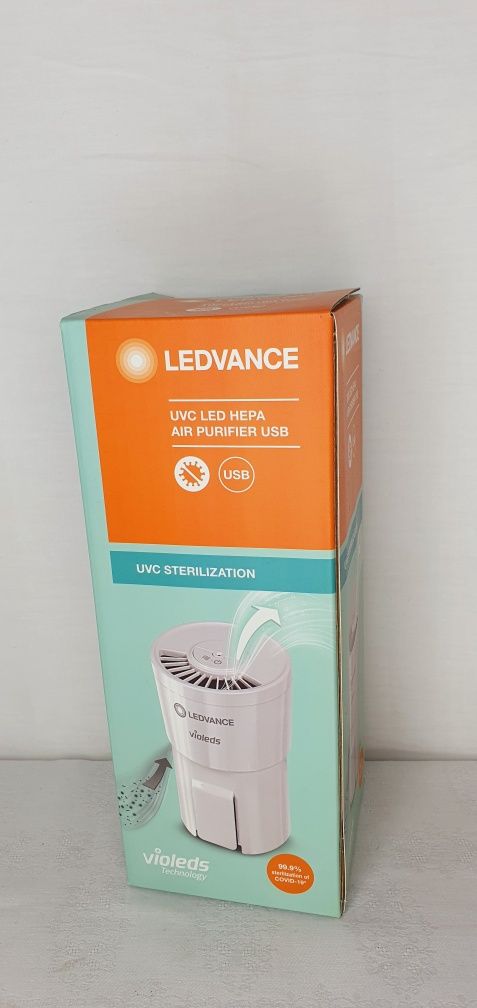 Oczyszczacz powietrza ledvance uvc led hepa air purifier usb