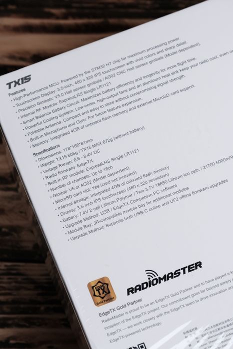 Radiomaster tx15 m2 erls 2.4/915 БІЛИЙ