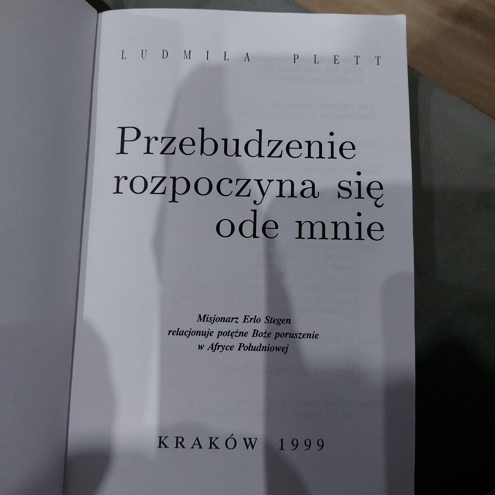 Przebudzenie rozpoczyna się ode mnie Ludmiła Plett