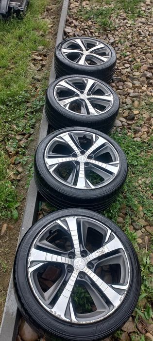 Шина 245/45/18 із диском 5x108 r18 peugeot citroen 1 штука