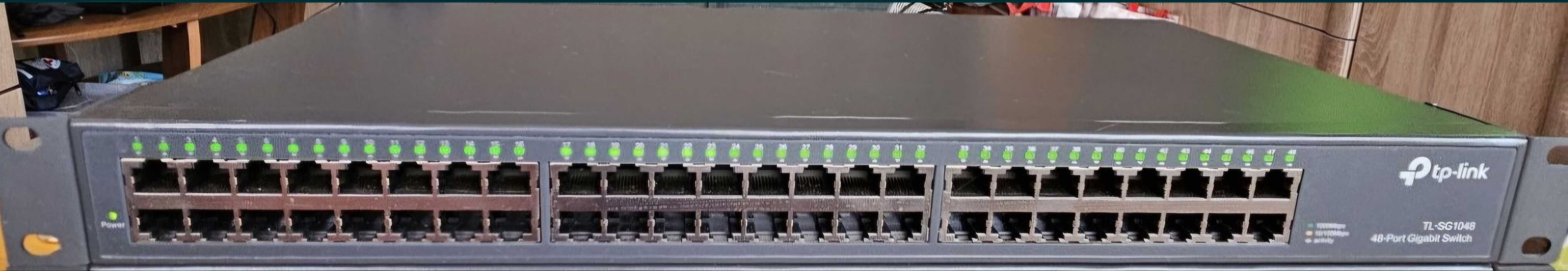 Switch 48 портів  TP-Link TL-SG1048  Gigabit Internet