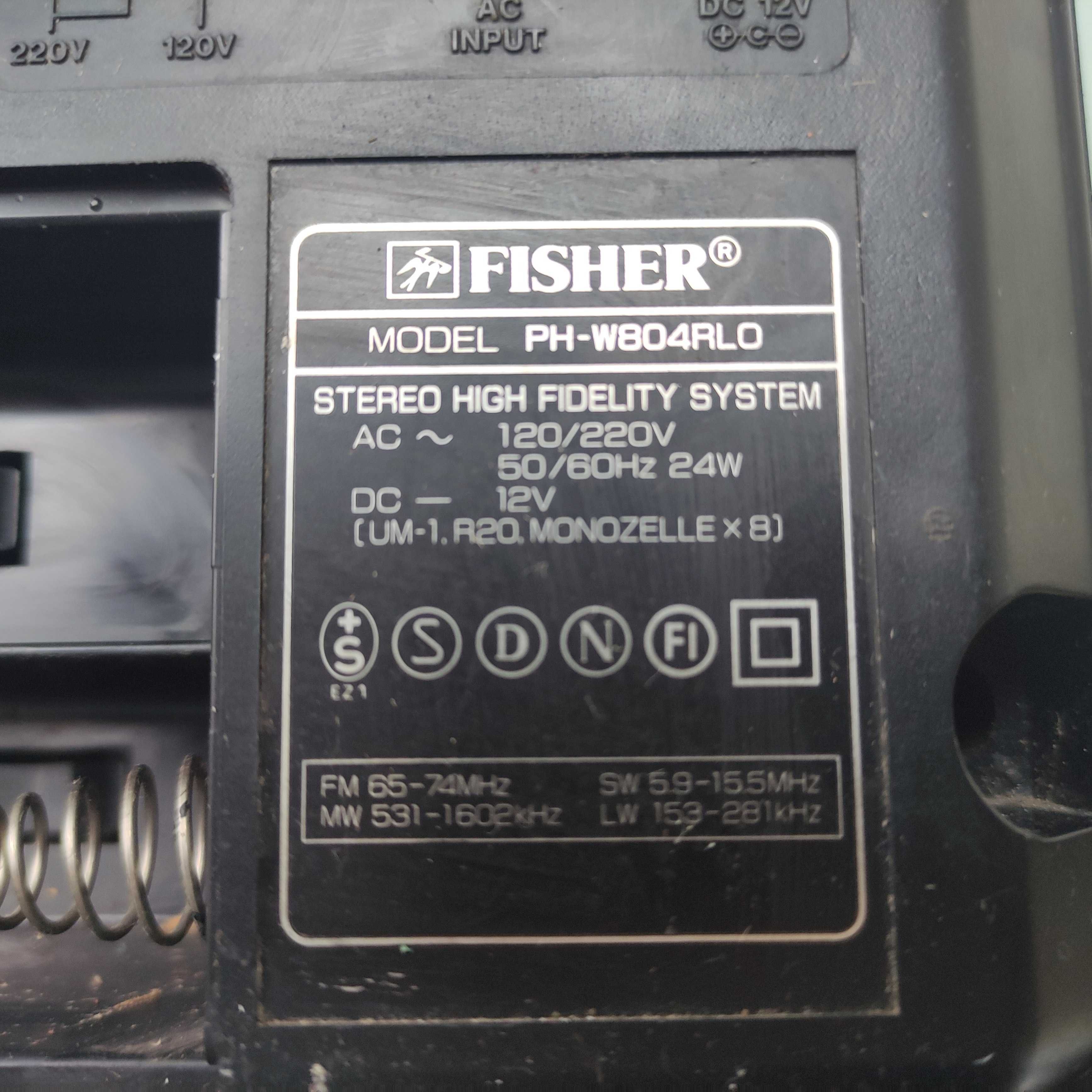 Магнитола Fisher PH-804RLO