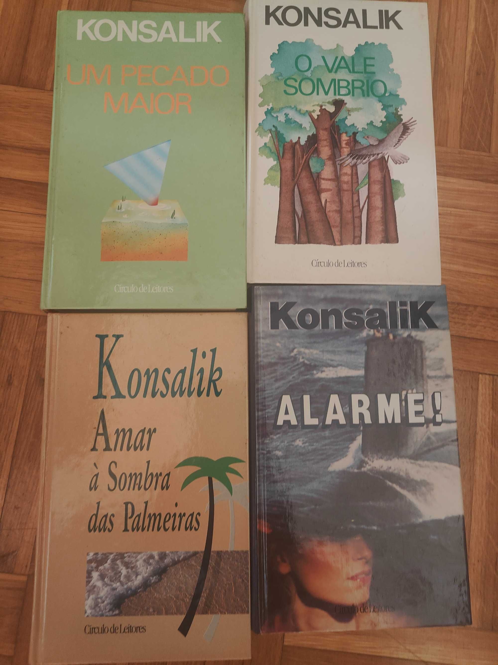 Livros Konsalik para venda