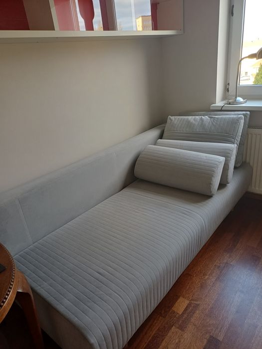 Agata Meble Sofa rozkładana gołębi błękit
