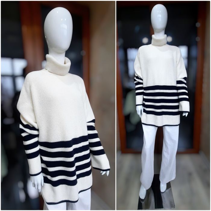 Cos  свитер оверсайз из смеси шерсти и хлопка