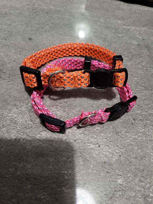 Obróżki dla kota NOWE 2 sztuki