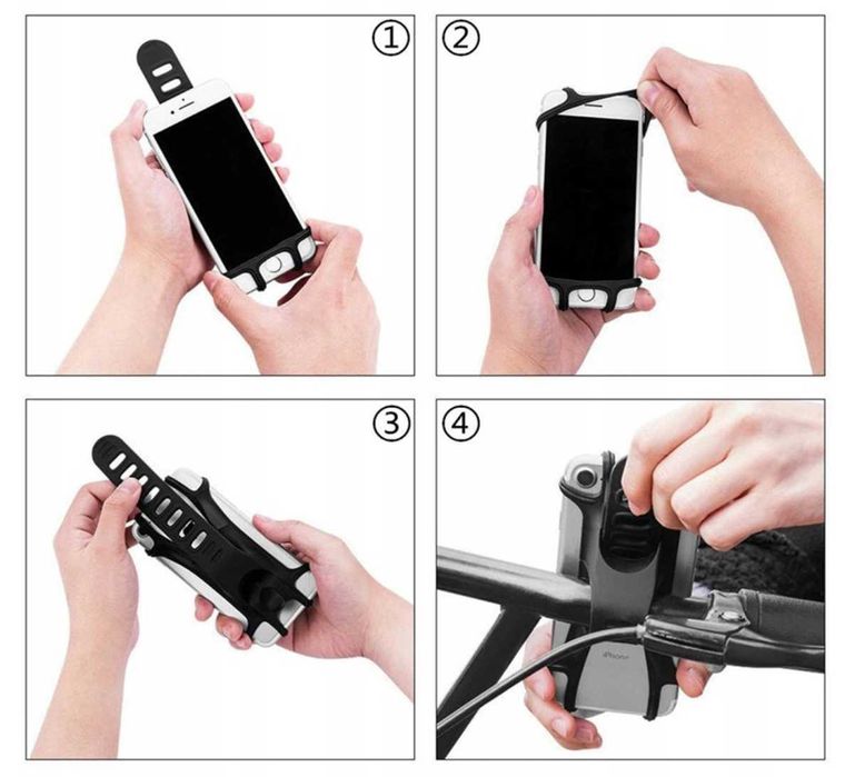 UCHWYT ROWEROWY na telefon gps na rower motocykl