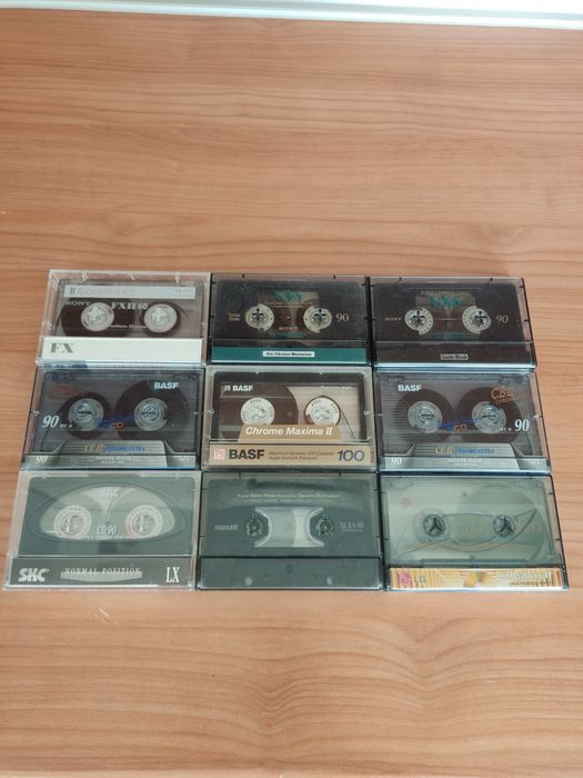 Касети Chrome position Sony, Basf, LG, Mahell, SKC