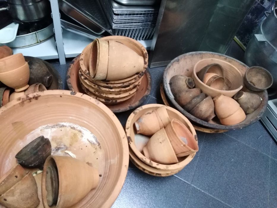 Conjunto de Formas para Pão De Ló em barro