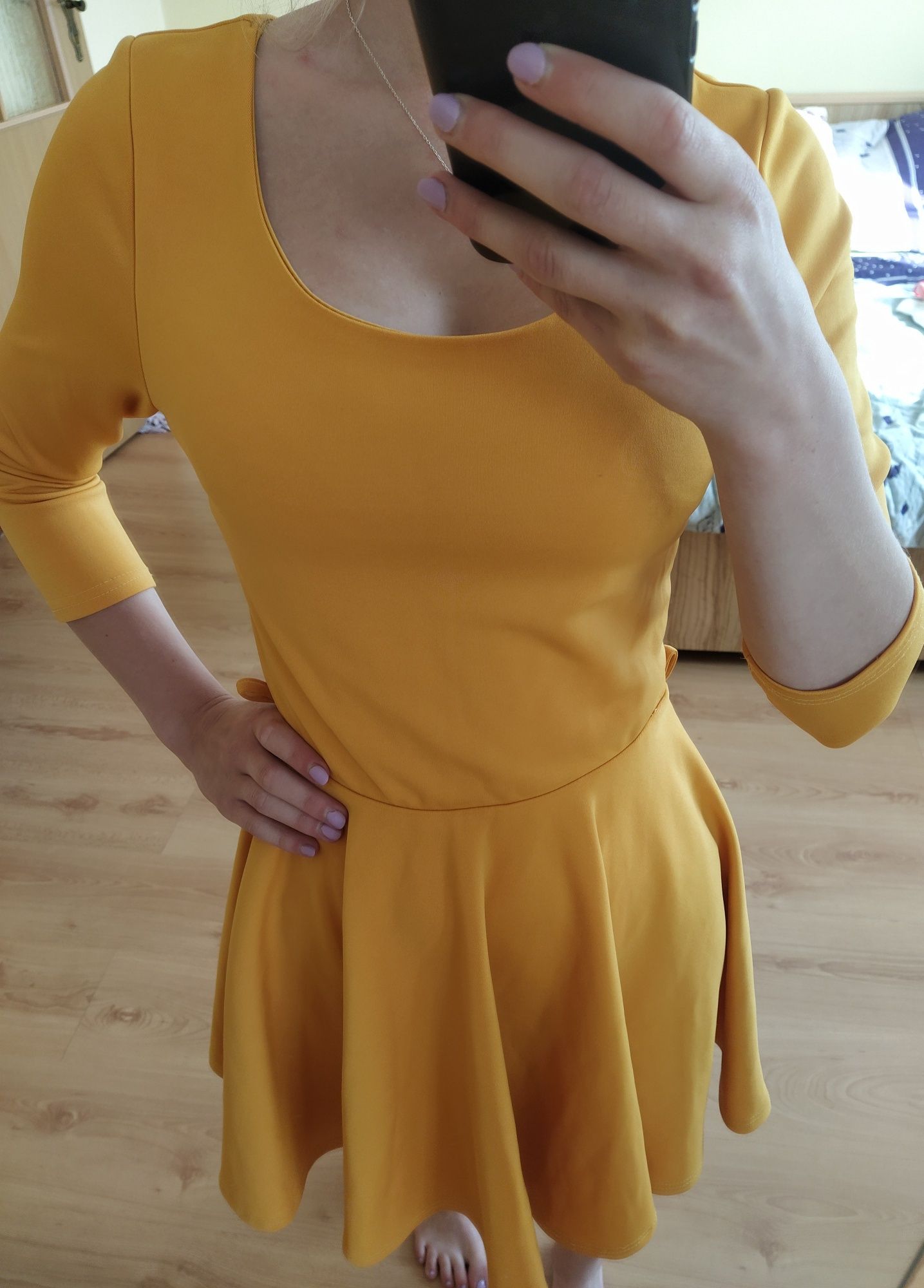 Sukienka żółta xs