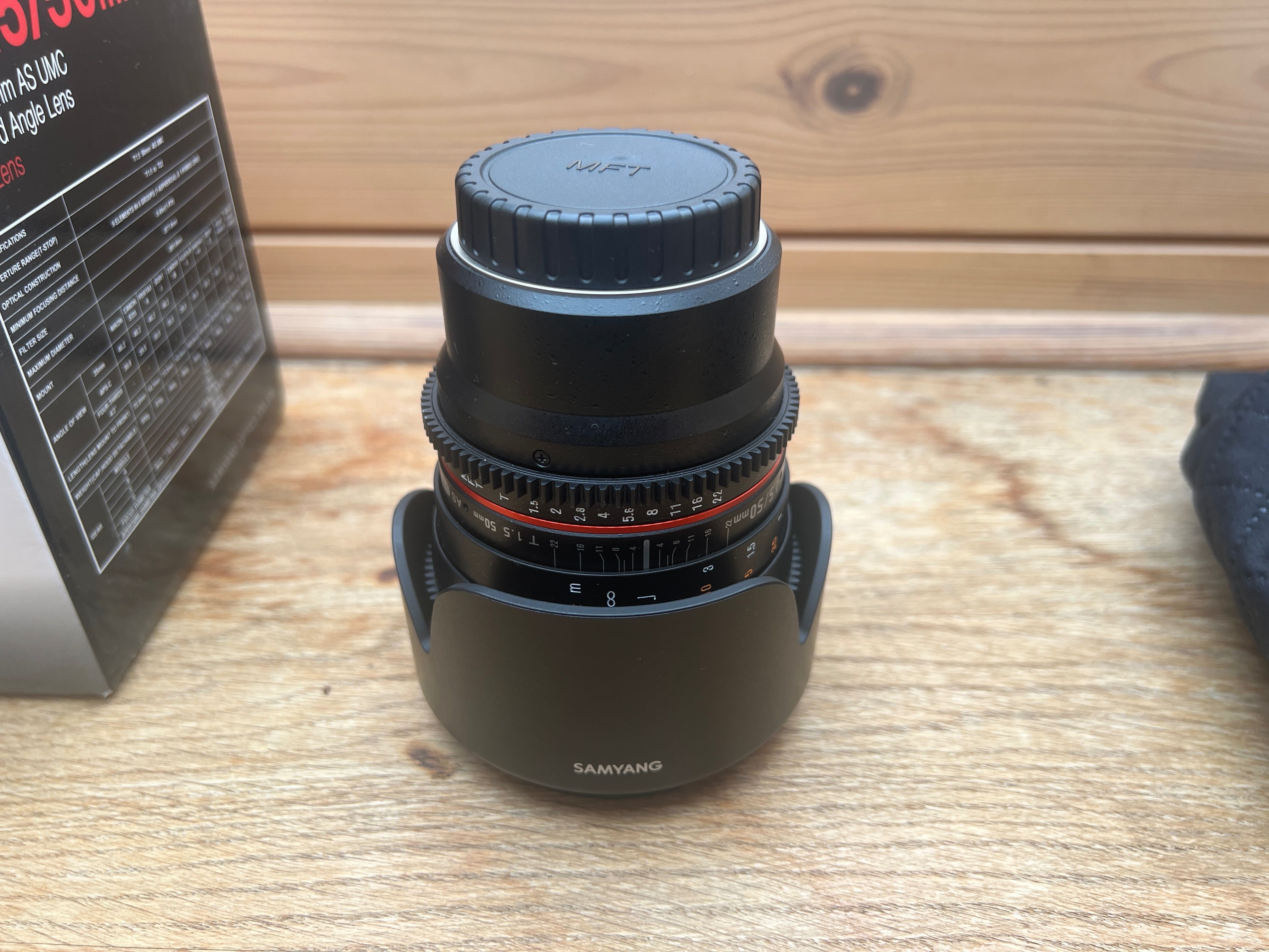 Obiektyw Samyang  T1.5/50mm 1:1.50mm AS UMC VDSLR M4/3