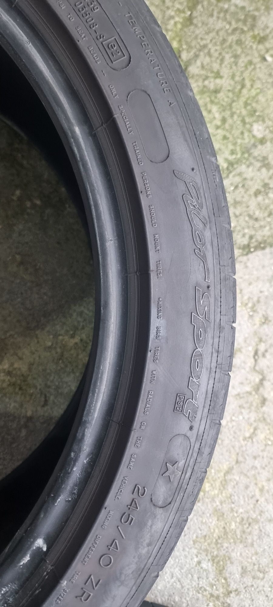 Pneus R18 Michelin