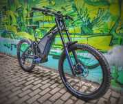 Rower elektryczny ebike Exess Hp-e180 190mm skoku karbon