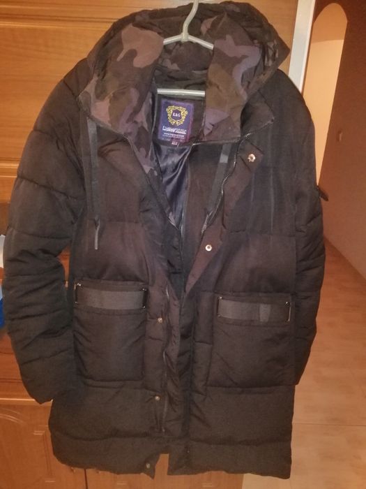 Куртка чоловіча подовжена чьочна зимова размер М