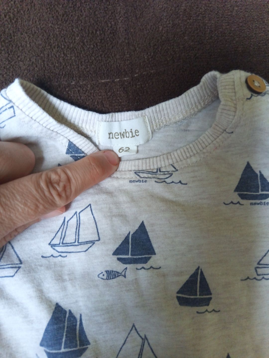 Zestaw body newbie rozmiar 62
