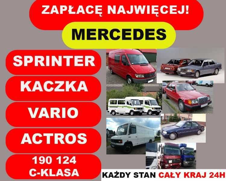 Skup aut toyot mercedesów  corolla rav4 hilux yaris avensis sprinter