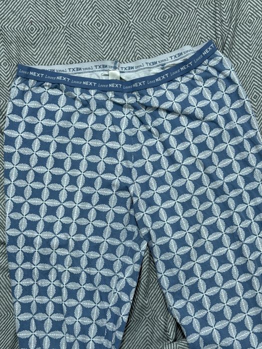 Niebieska  piżama damska 4xl