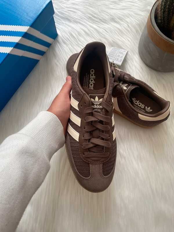 Buty codzienne adidas SambaOG Brown Espadryle R.38