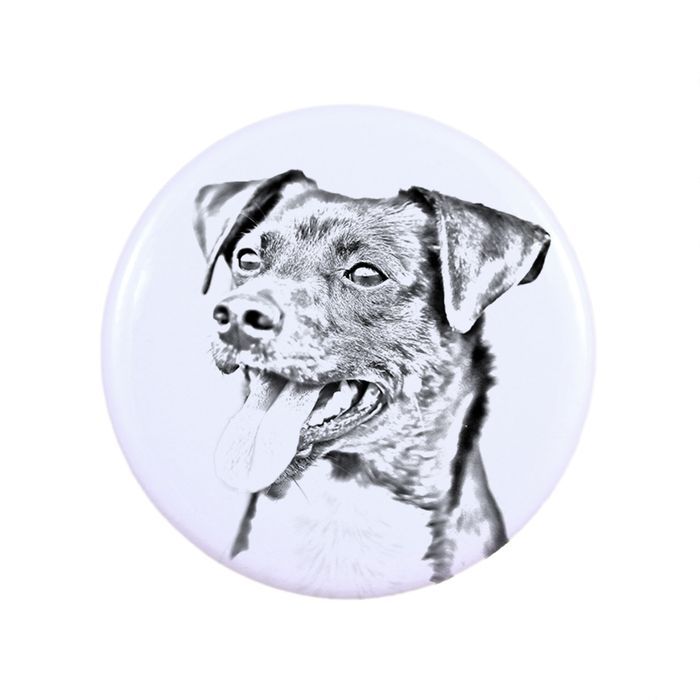 Duńsko-szwedzki pies wiejski przypinka z psem duża Art-Dog
