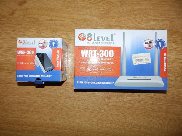 Router 8level WRT-300 SMART+ Repeater Router 8Level + antena zewn.