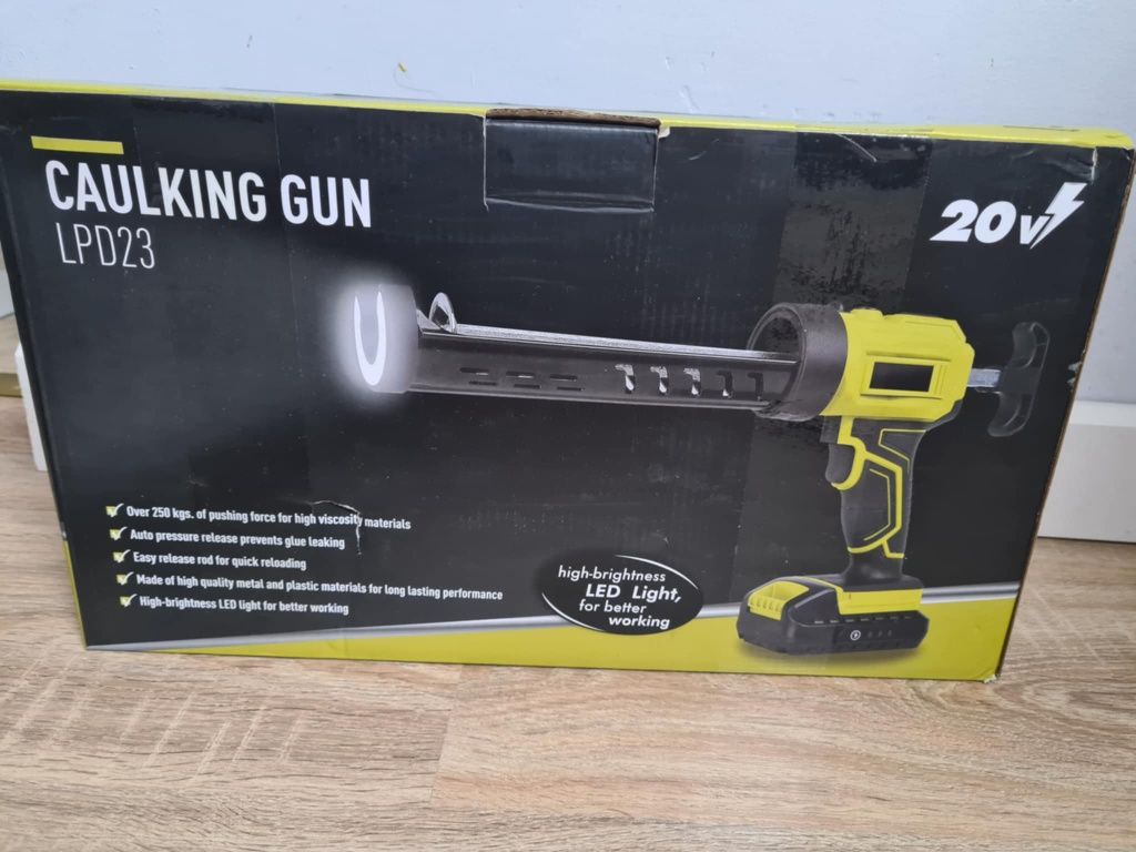 Sprzedam akumulatorowy pistolet do silikonu