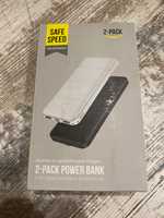 Повербанк loveledi portable charger power-bank 2-pack 15000mah dual